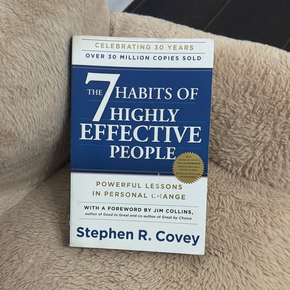 The 7 Habits of Highly Effective People Book Stephen R. Covey